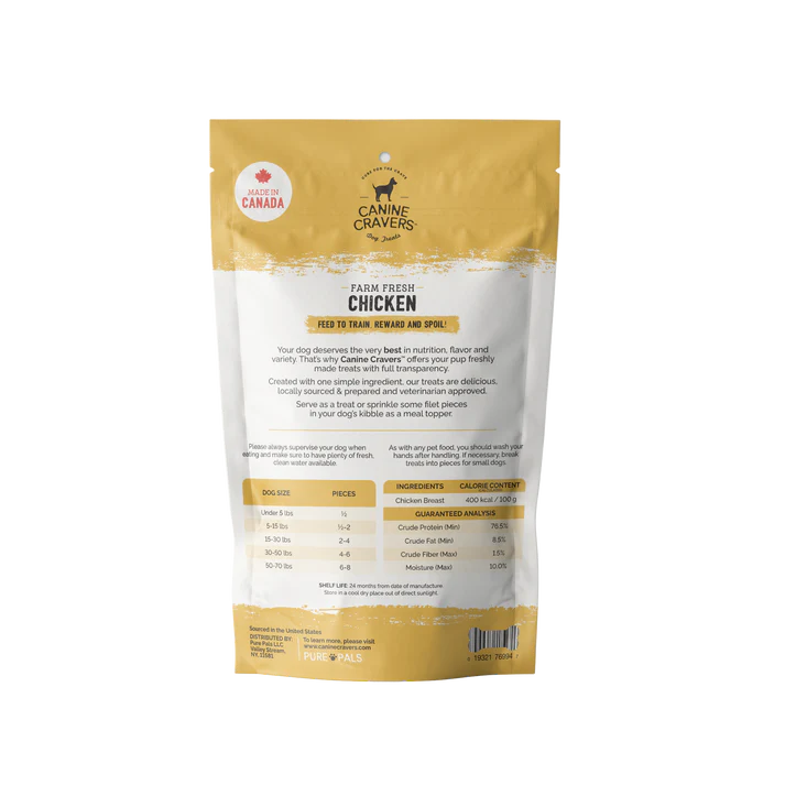 Farm Fresh Chicken Breast Dog Treats 5.3 oz Bag