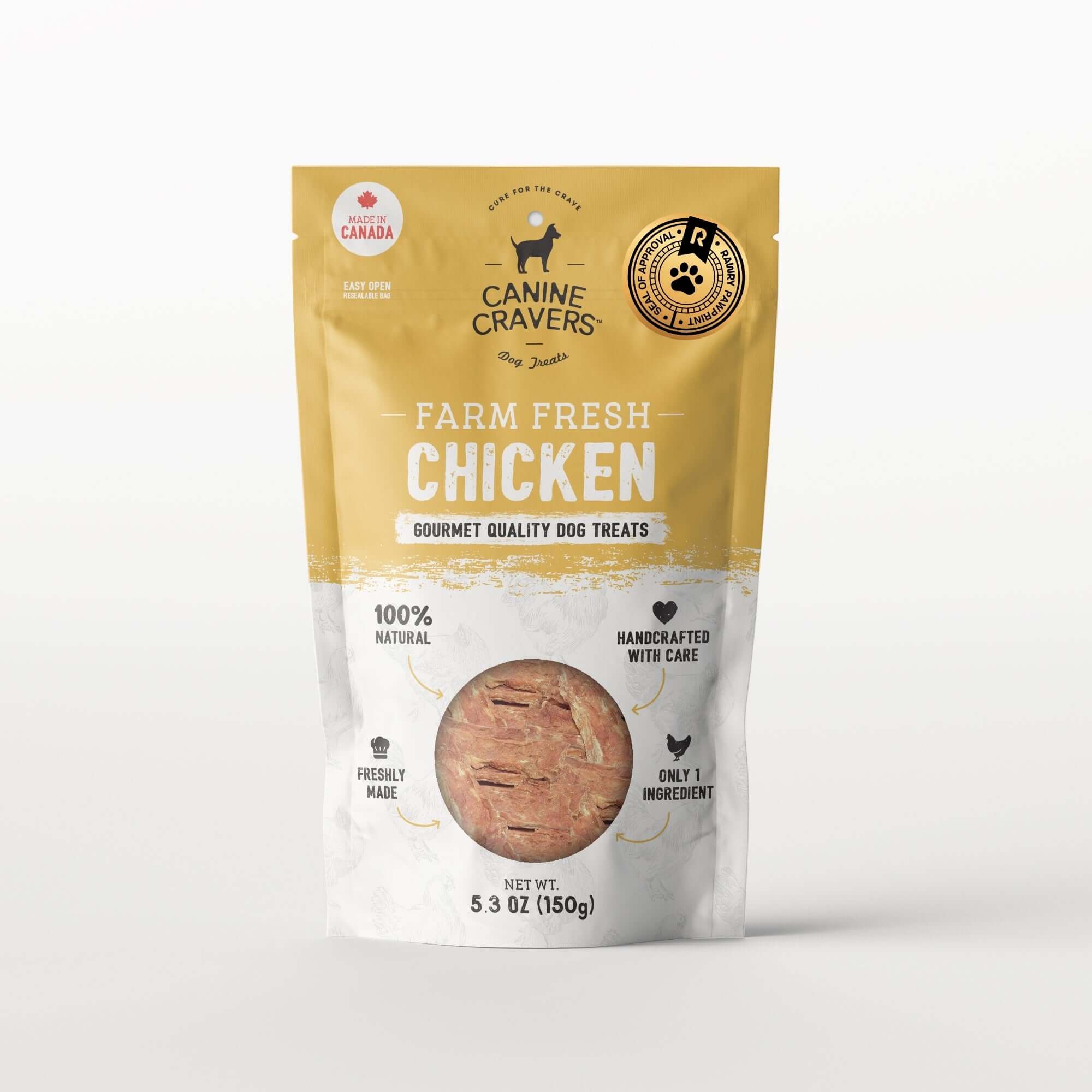 Farm Fresh Chicken Breast Dog Treats 5.3 oz Bag