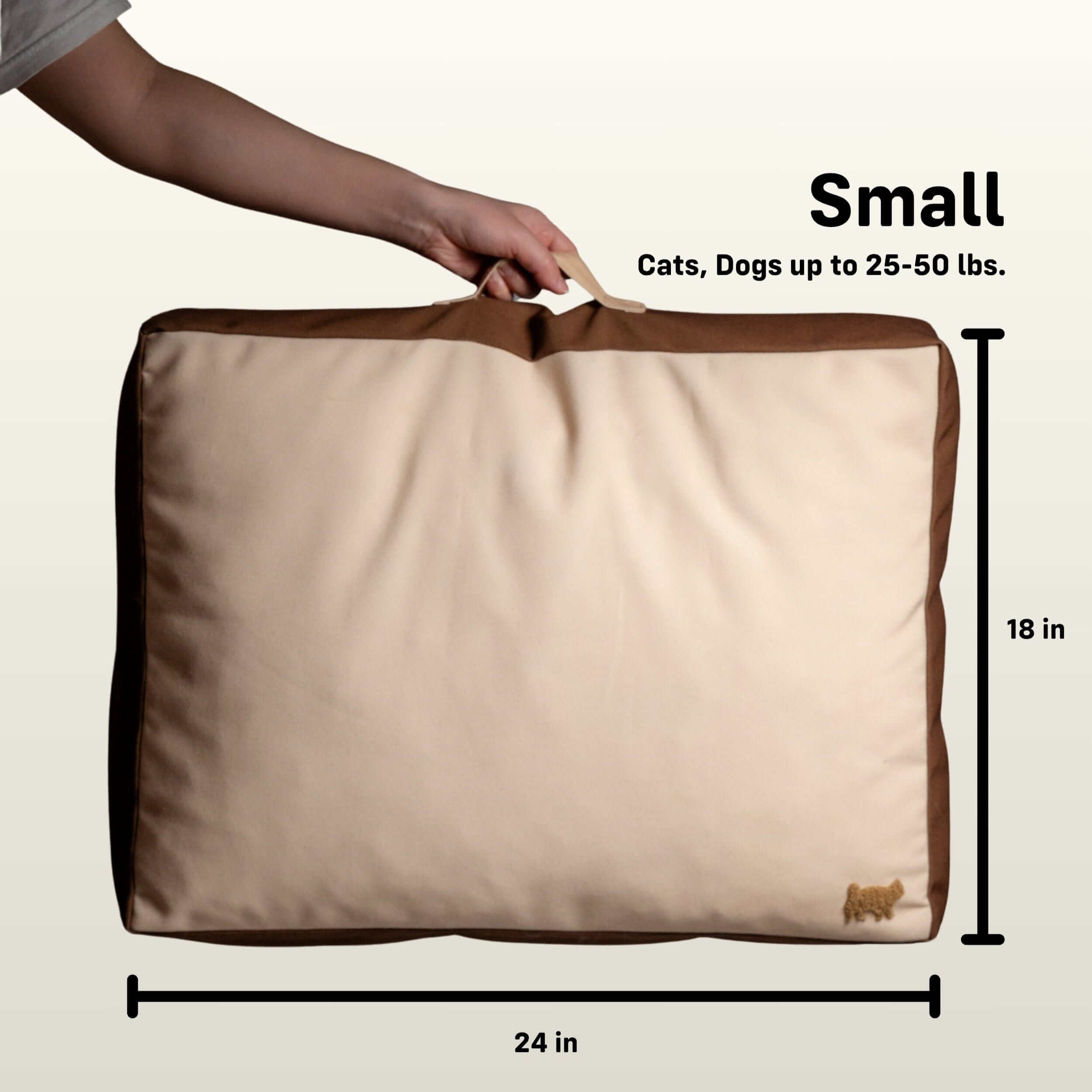 Rawry Pet Beds Therapeutic Floor Cushion - Small