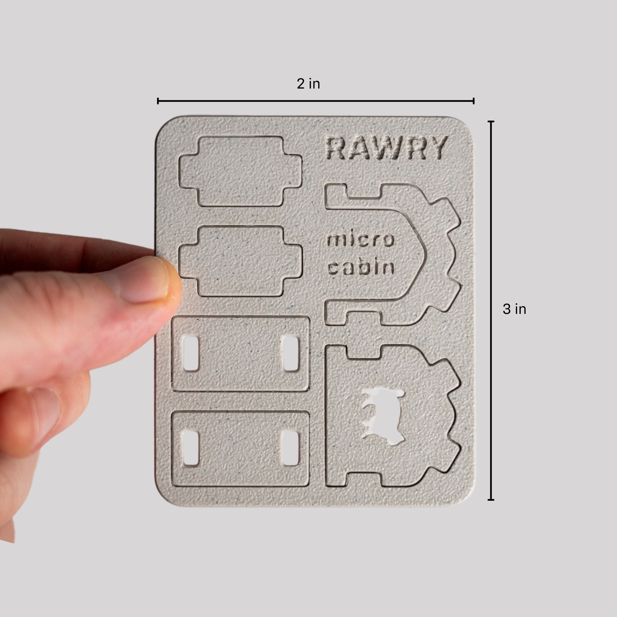 Rawry Lifestyle Micro Cabin Card Kit Marble Mystery