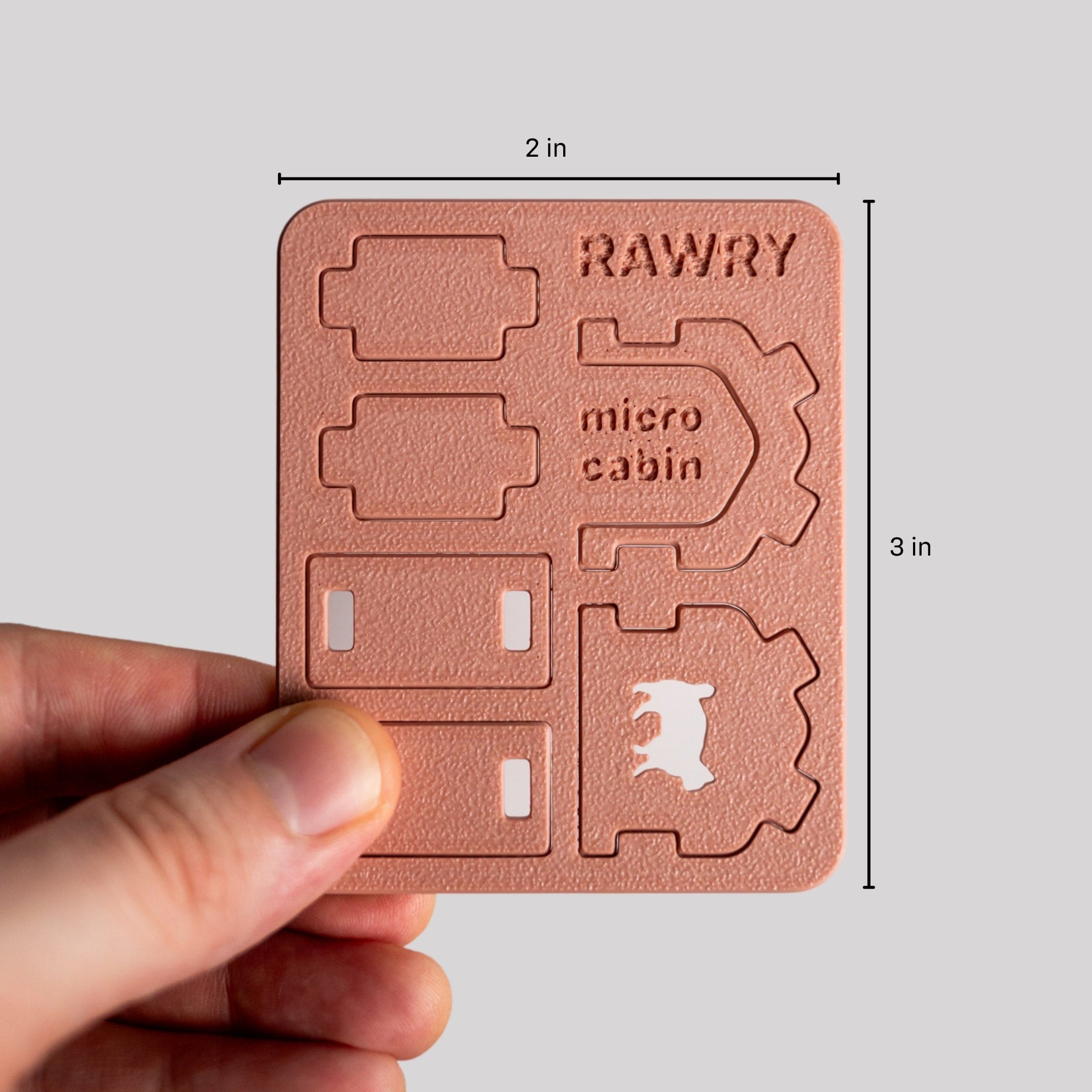 Rawry Lifestyle Micro Cabin Card Kit Rose