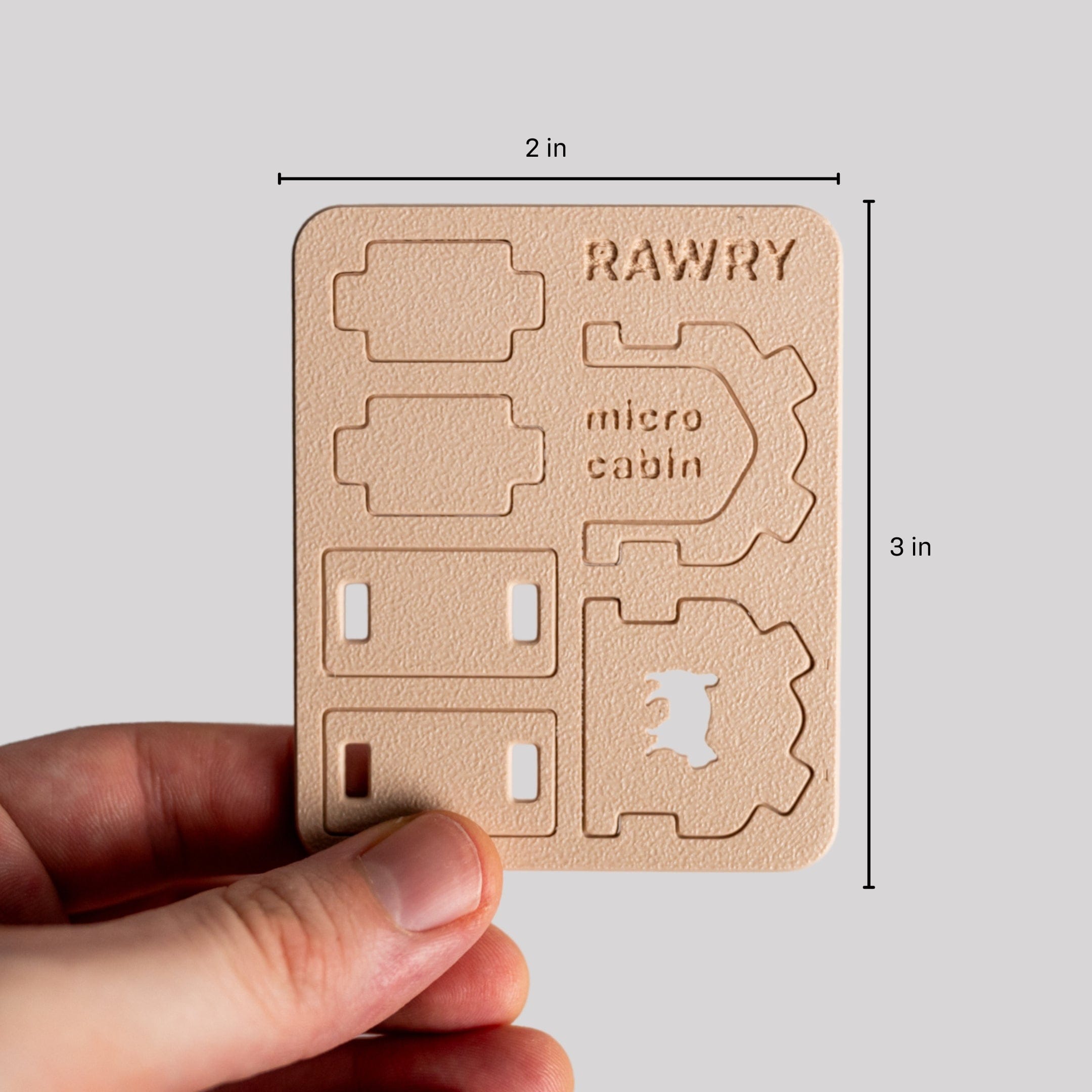 Rawry Lifestyle Micro Cabin Card Kit Sand