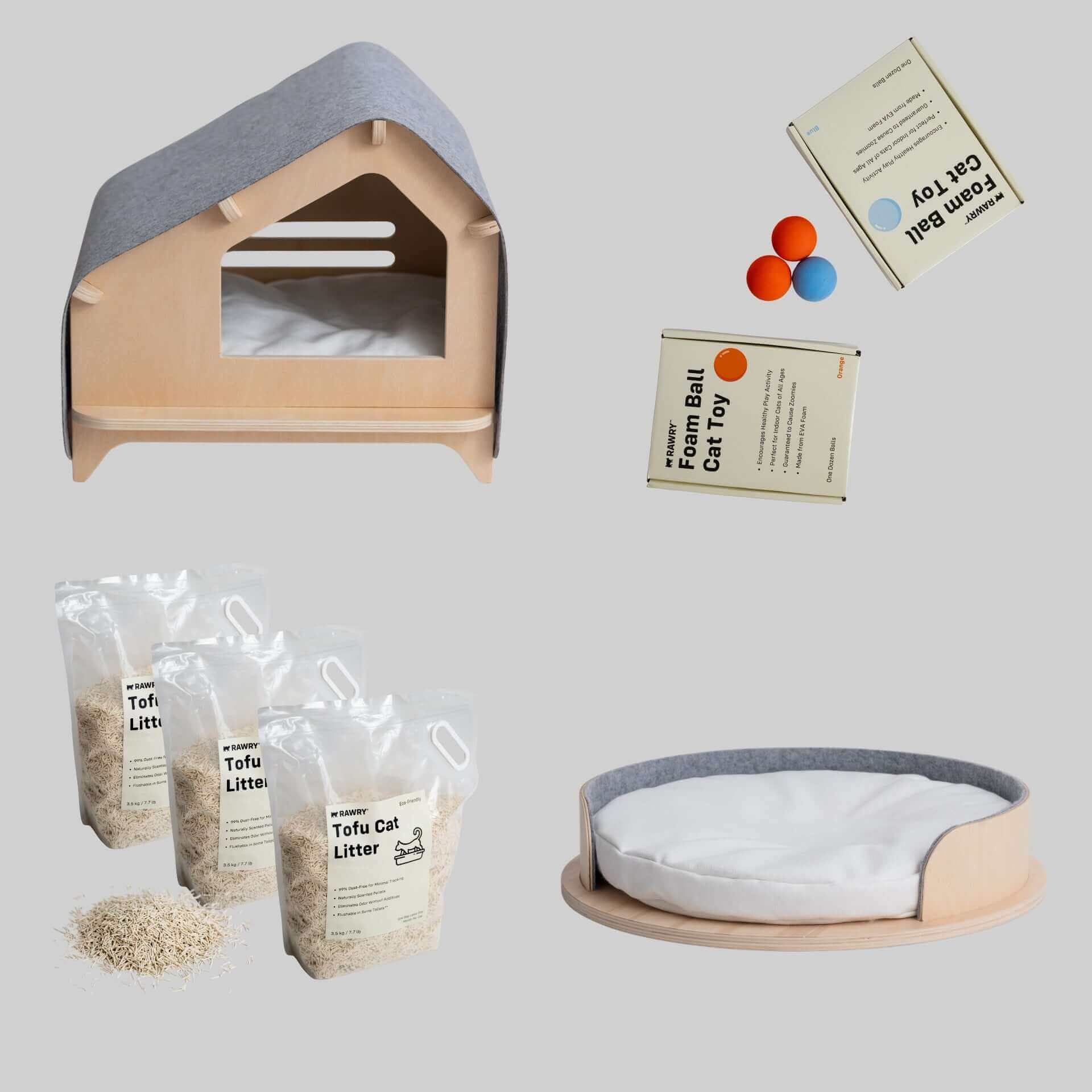 Rawry Bundles Light Grey / Medium / 3 Bags Ultimate Cat Parent Bundle