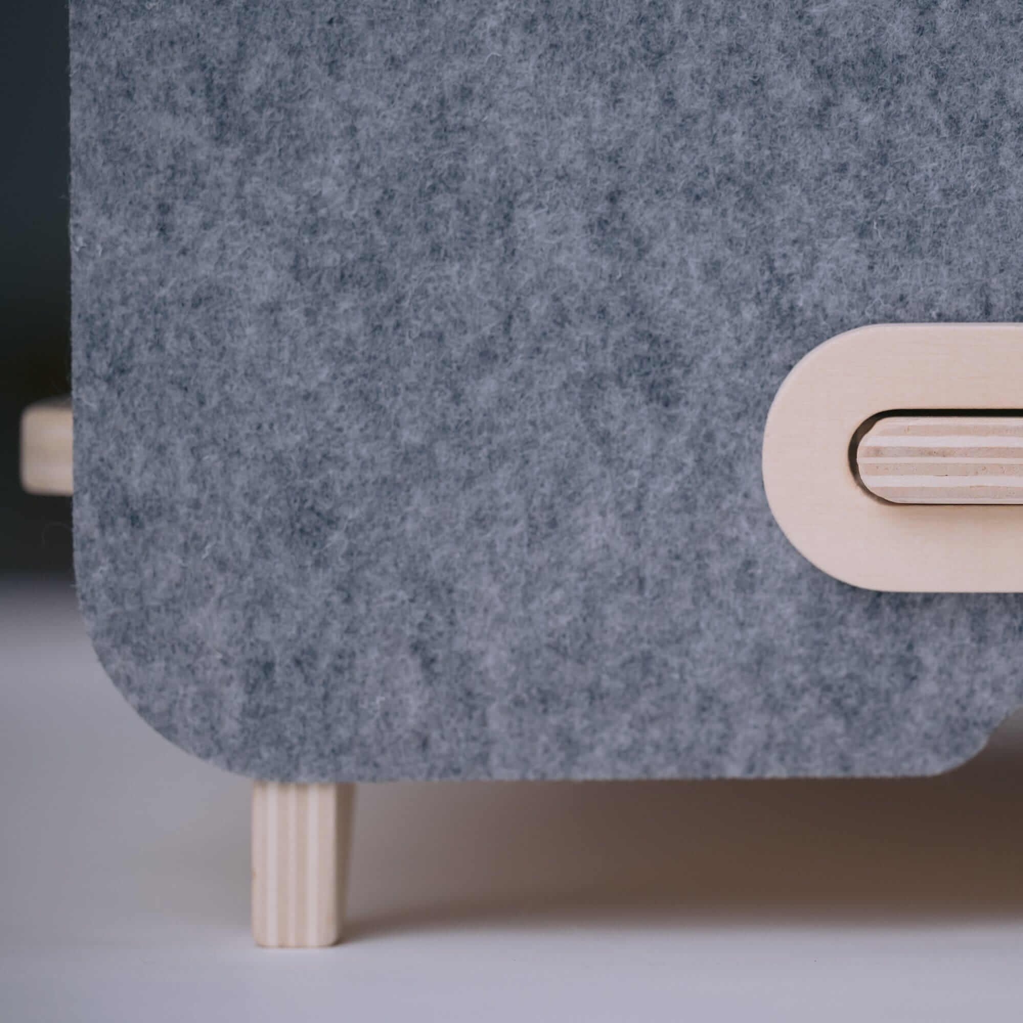 Rawry Pet Furniture Replacement Parts Light Grey / XL Felt Roof for Luxe Cabin Light Grey Medium