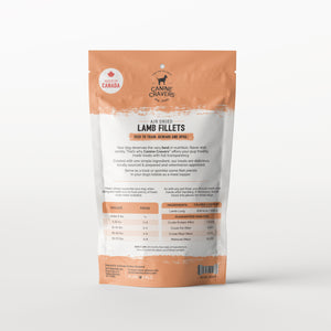 Premium Lamb Fillet Dog Treats 5.3 oz Bag