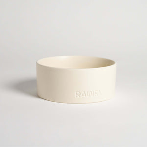 Rawry Ceramic Pet Bowl Size Guide: Bone - Large