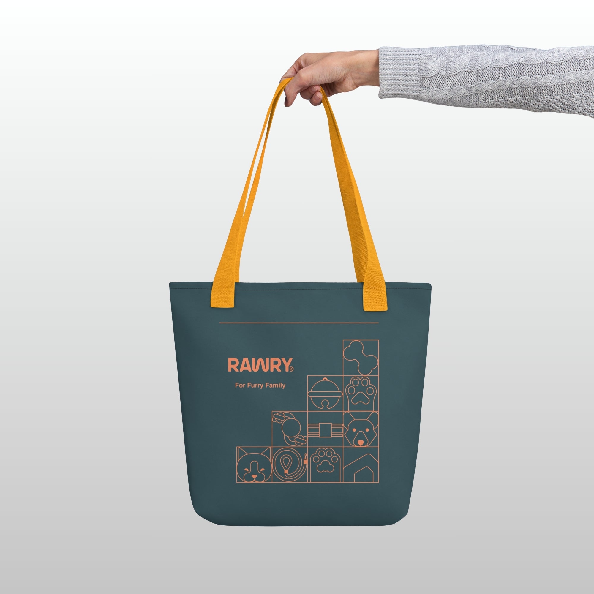 Rawry Pet Lovers Tote Bag