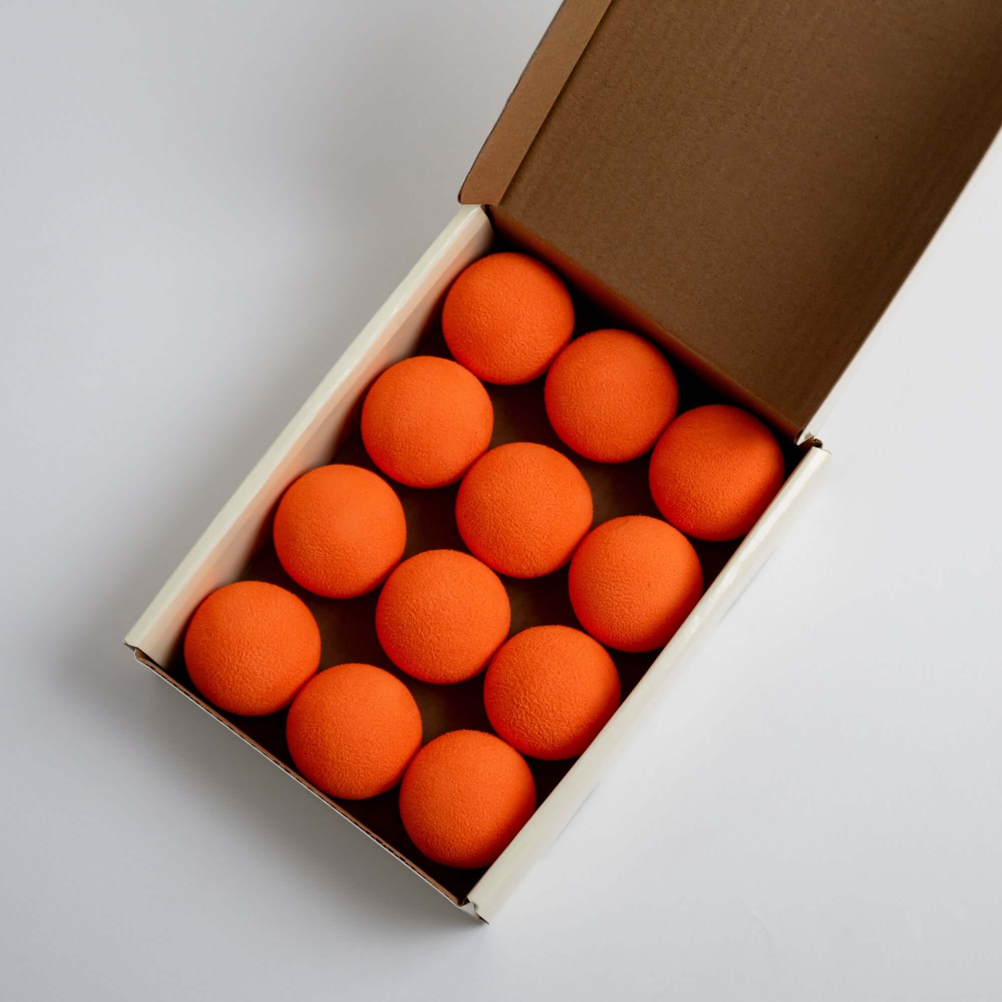 Rawry Cat Toys Orange-Dozen Foam Ball Cat Toy
