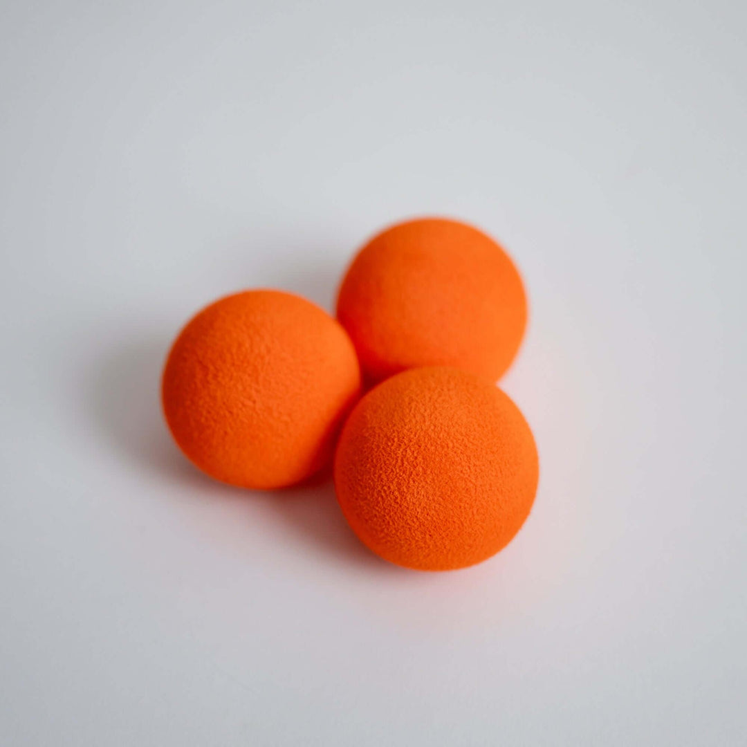 Rawry Cat Toys Orange-Dozen Foam Ball Cat Toy