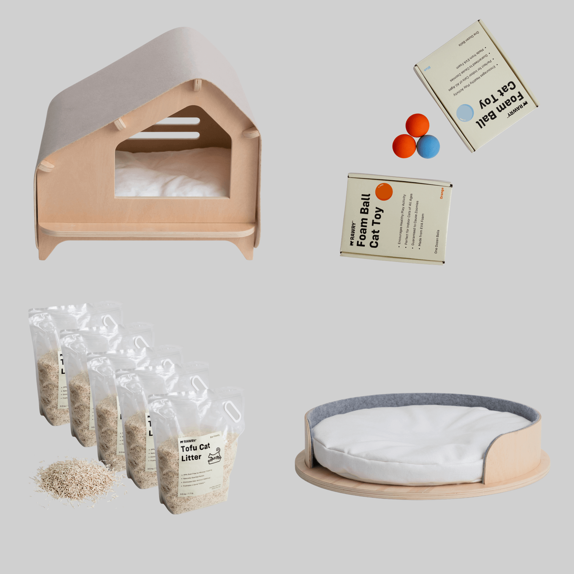 Rawry Bundles Cream / Medium / 5 Bags Ultimate Cat Parent Bundle