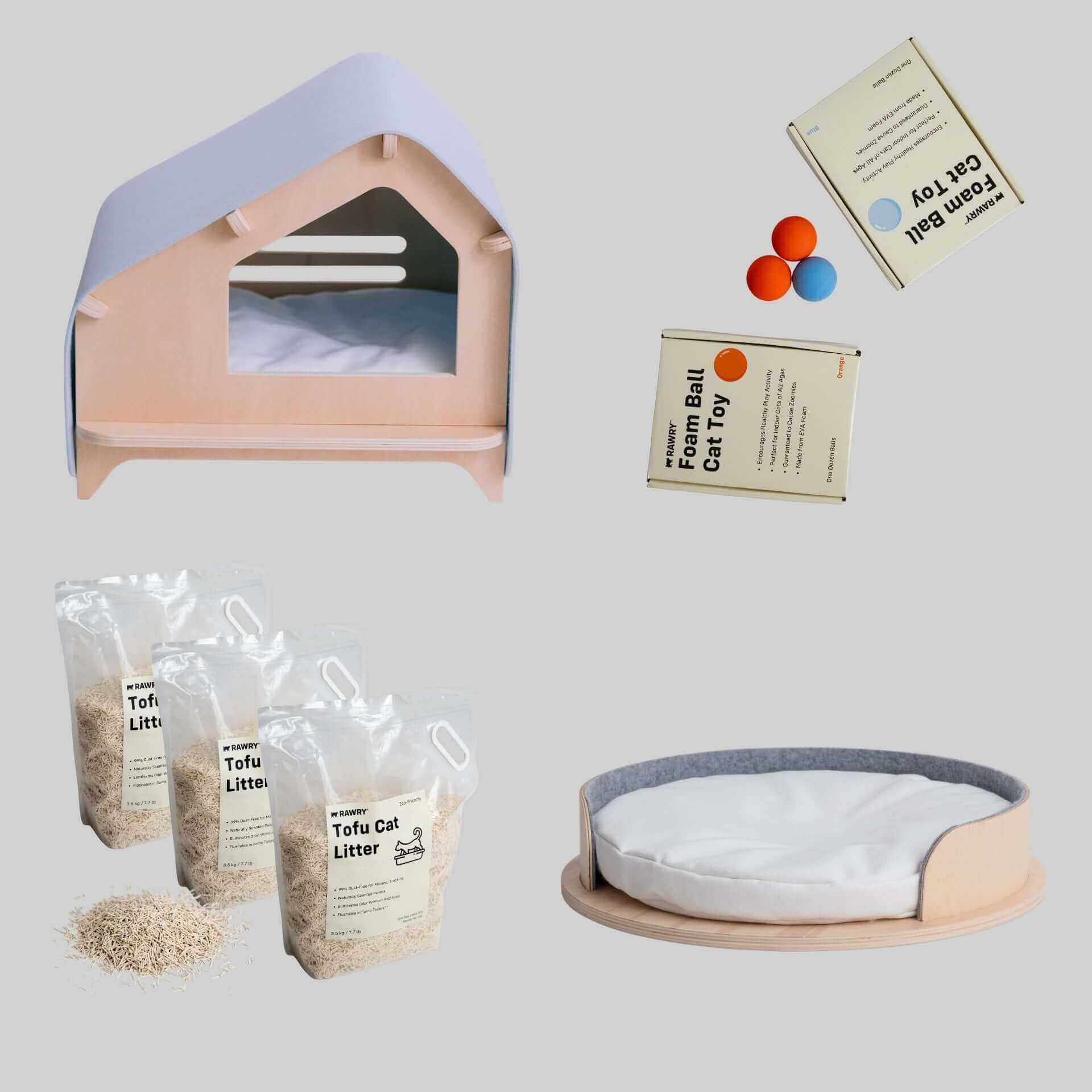 Rawry Bundles Delicate Blue / Medium / 3 Bags Ultimate Cat Parent Bundle