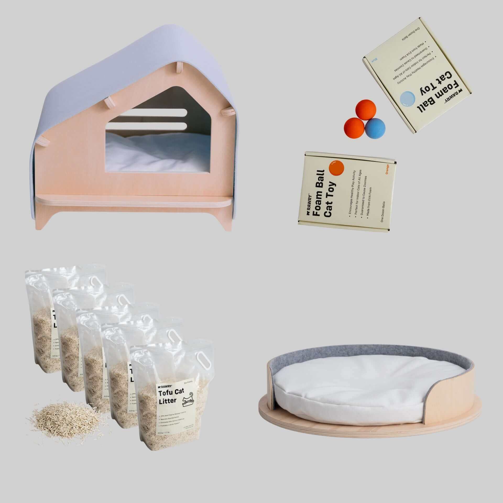 Rawry Bundles Delicate Blue / Medium / 5 Bags Ultimate Cat Parent Bundle