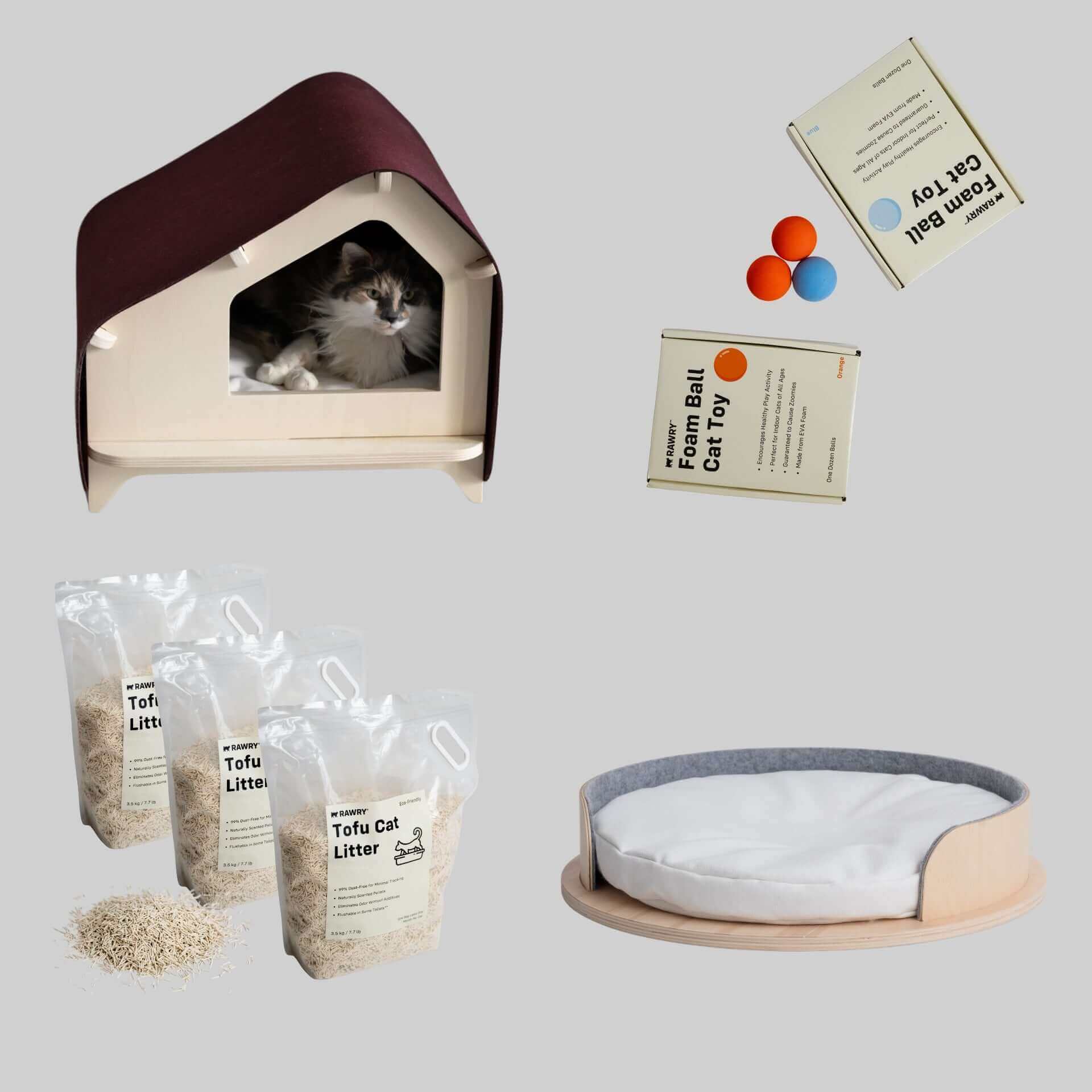 Rawry Bundles Maroon / Medium / 3 Bags Ultimate Cat Parent Bundle