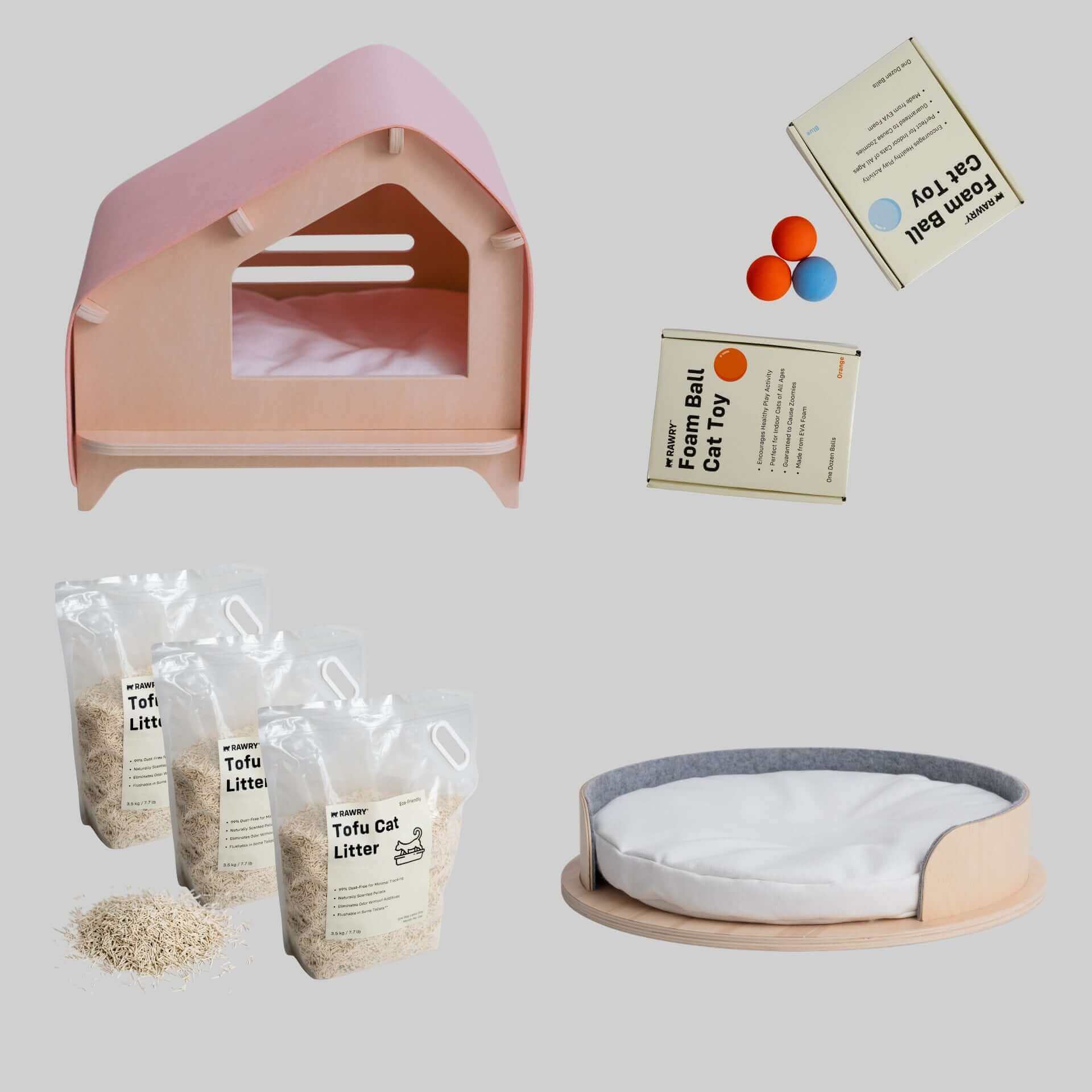 Rawry Bundles Tickled Pink / Medium / 3 Bags Ultimate Cat Parent Bundle
