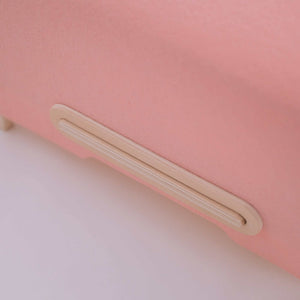 Rawry Pet Furniture Replacement Parts Felt Roof for Luxe Cabin tickled Pink Medium Tickled Pink XL