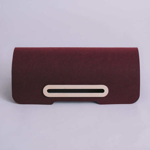 Rawry Pet Furniture Replacement Parts Maroon / XL Felt Roof for Luxe Cabin Maroon Medium
